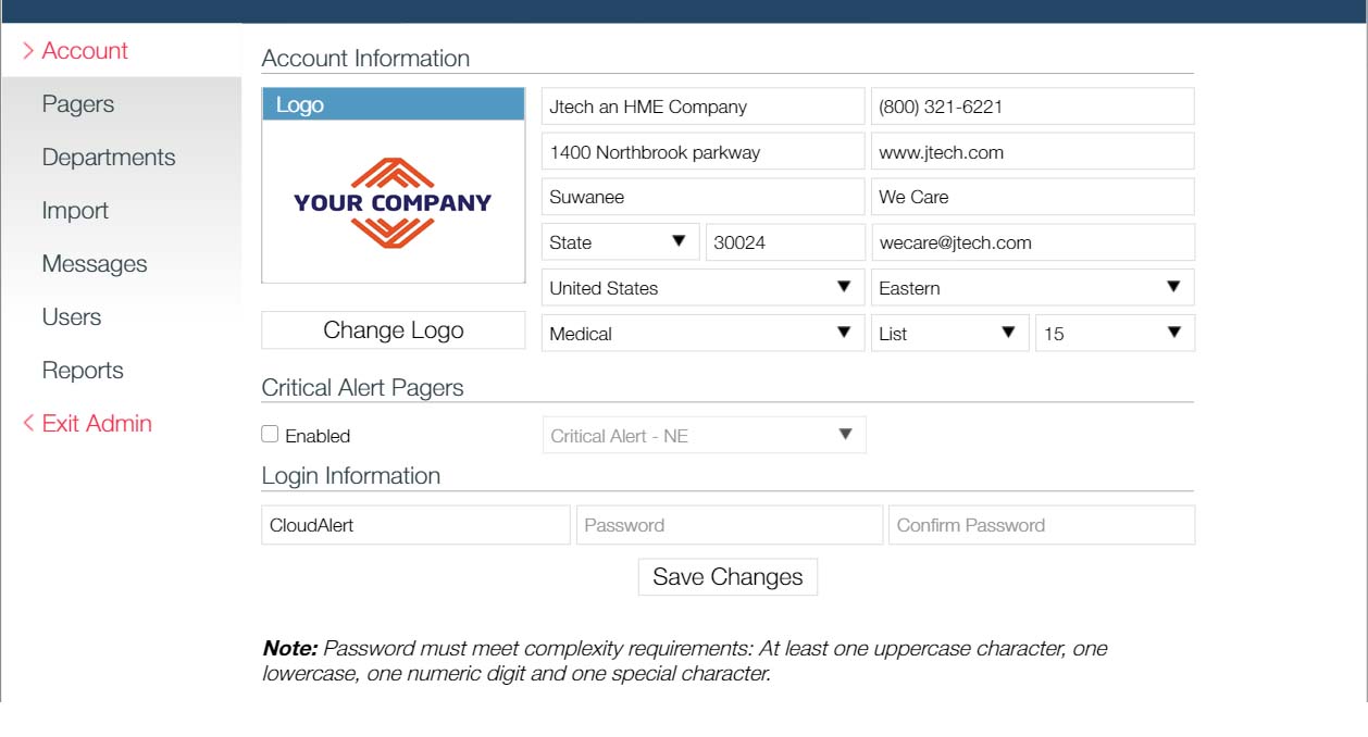 SmartCall Patient Management System Text Pager JTECH